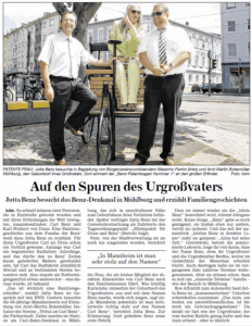 Auf den Spuren des Urgroßvaters